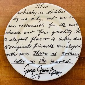 George Gavin Brown 12in LENOX Plate